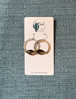 The Teal Cactus Earrings