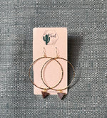 The Teal Cactus Earrings