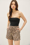 Be Cool Leopard Print Shorts