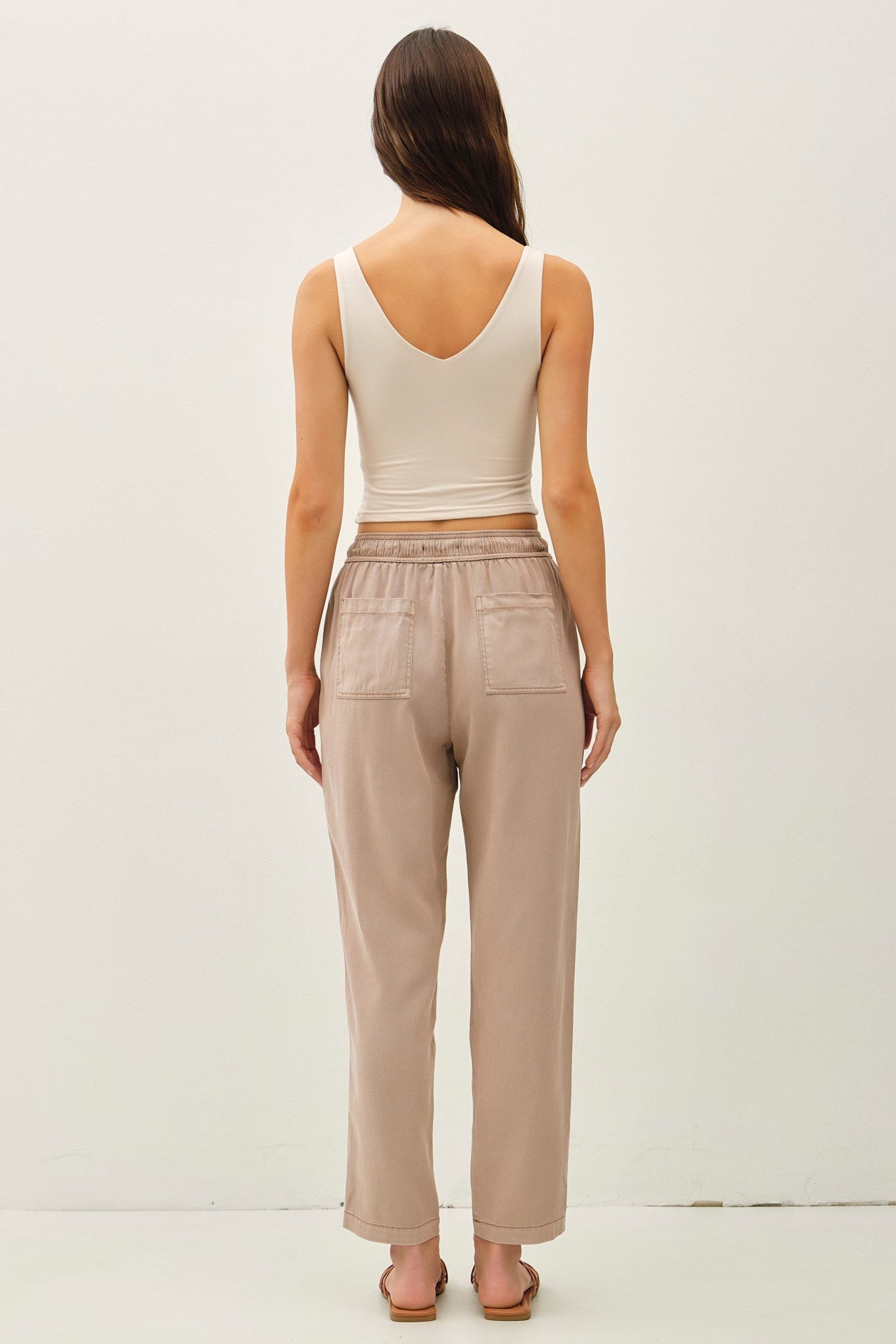 Be Cool Tencel Blend Taperd Pants