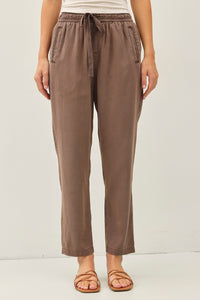 Be Cool Tencel Blend Taperd Pants