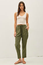 Be Cool Tencel Blend Taperd Pants
