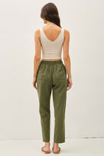 Be Cool Tencel Blend Taperd Pants