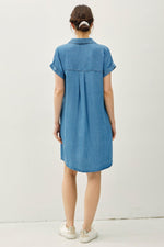 Be Cool Button Down Tencel Dress