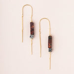 Scout Rectangle Stone Earrings