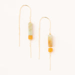 Scout Rectangle Stone Earrings