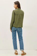 Be Cool Utility Zipper Safari Jacket