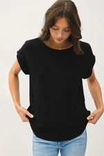 Be Cool Bamboo/Modal Dolman Cap Sleeve T-Shirt