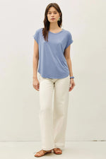 Be Cool Bamboo/Modal Dolman Cap Sleeve T-Shirt