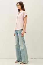 Be Cool Tencel Button Down Shirt