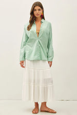 Be Cool Oversized Basic Shirt