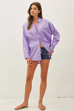 Be Cool Oversized Basic Shirt