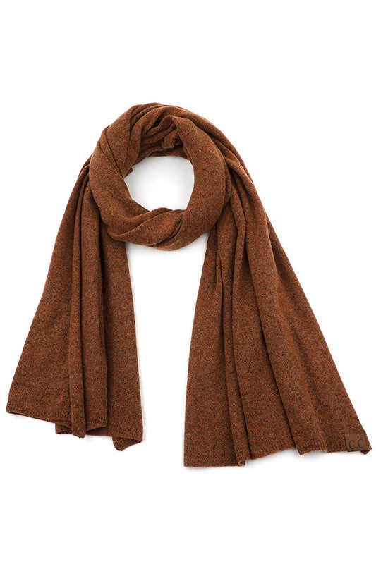 C.C Soft Recycled Fine Yarn Cuff Scarf