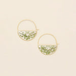 Scout Pressed Flower Hoop Earring