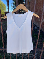Be Cool Slightly Cropped V-Neck Tank