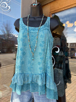 Cute Options Embroidered Tank Top