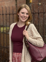 Be Cool Lightweight Crochet Knit Open Cardigan