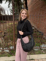 Joy Susan Rhea Slouchy Crescent Shoulder/Crossbody Bag