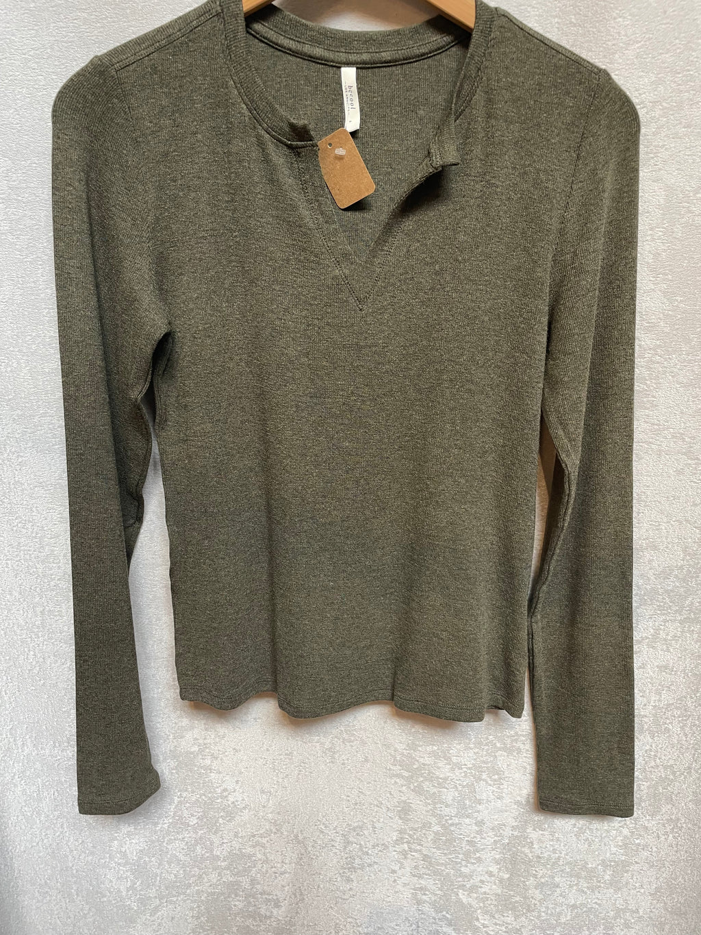 Be Cool V Neck Long Sleeve Sweater
