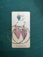 The Teal Cactus Earrings