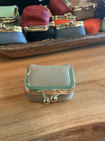 Mini Leather Coin or Jewelry Case