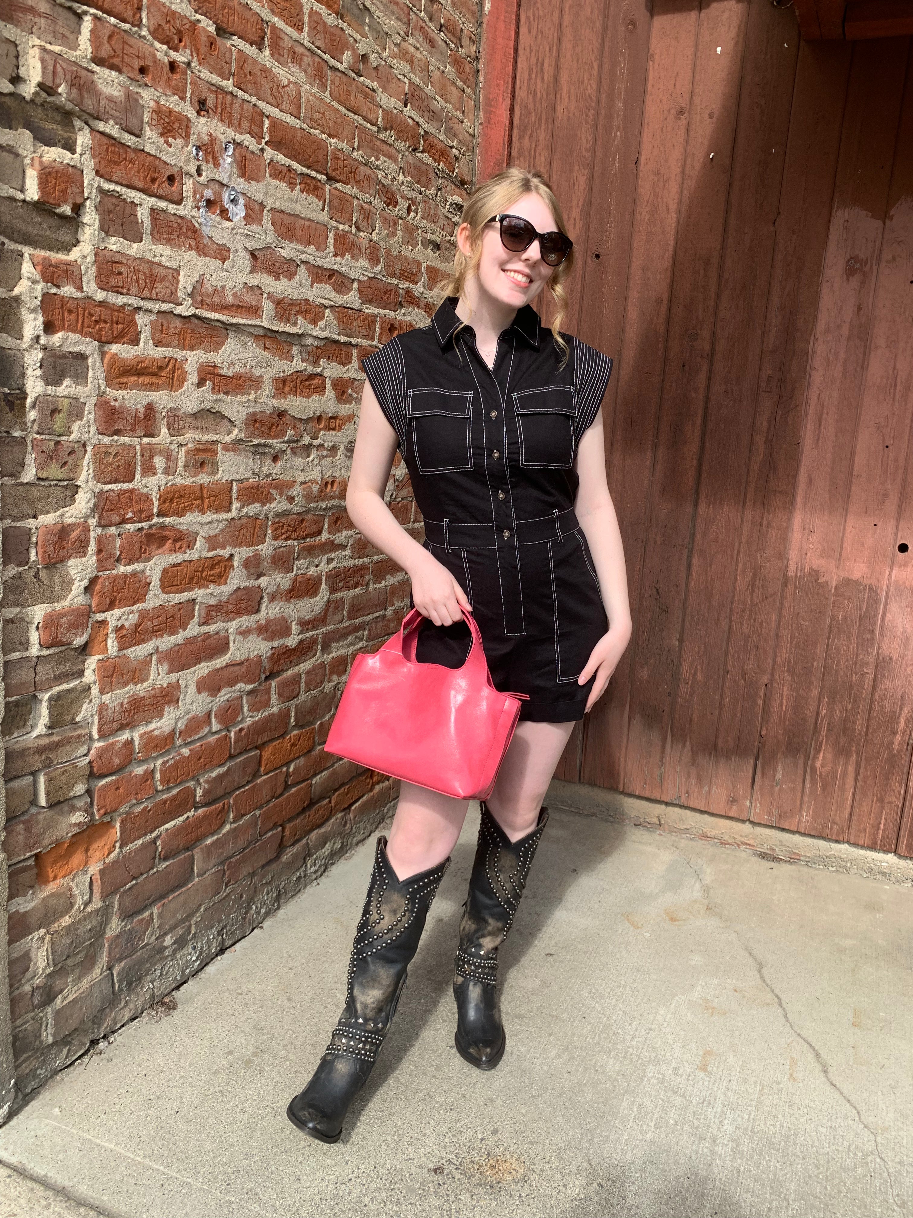 Strut & Bolt Linen Romper