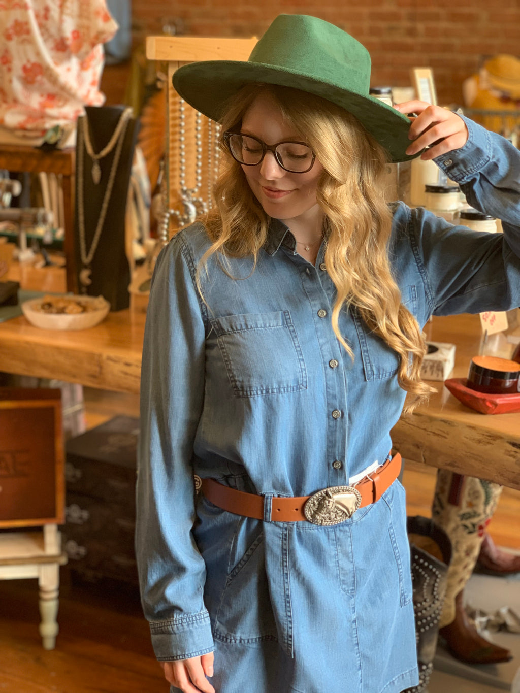 Turquoise Haven Horse Belt