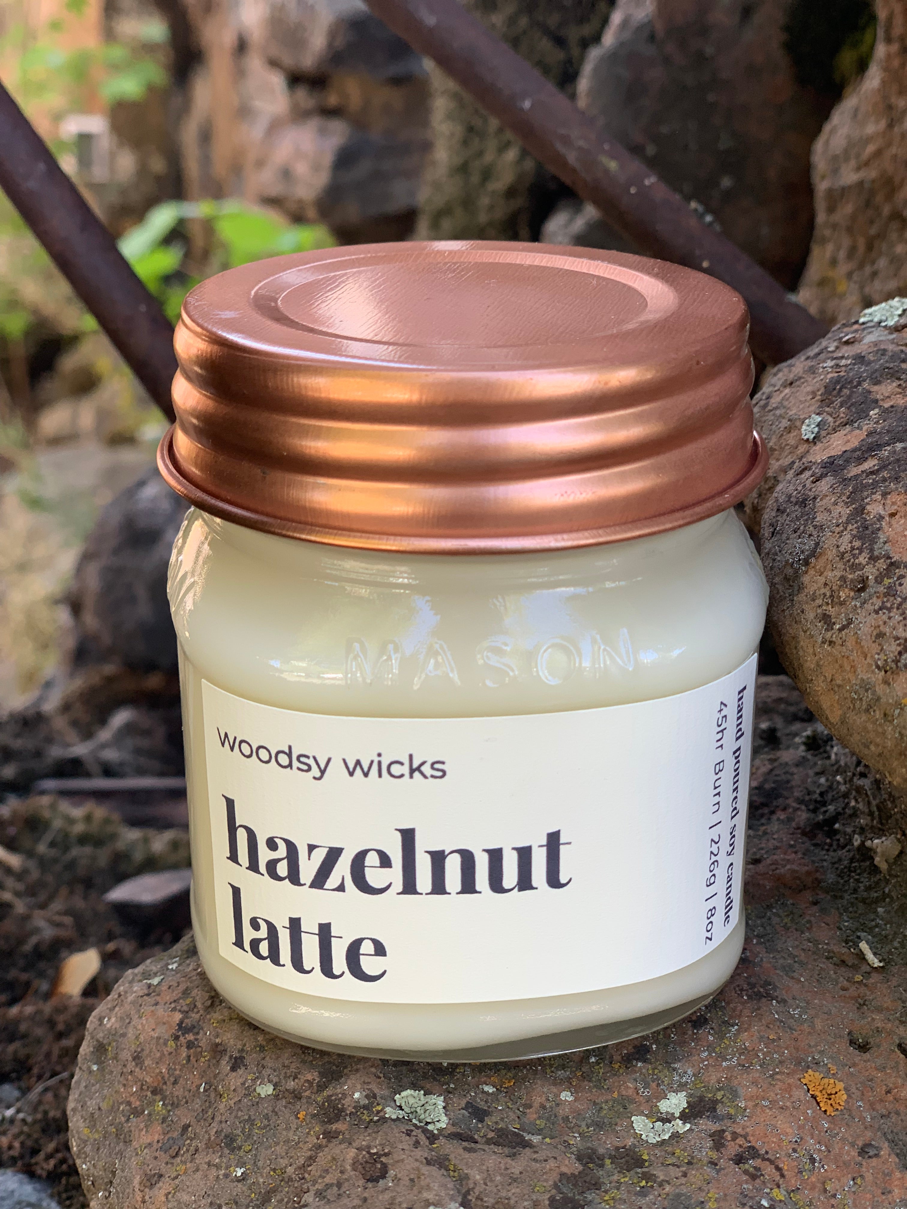 Woodsy Wicks 8oz and 12 oz Candle