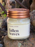 Woodsy Wicks 8oz and 12 oz Candle