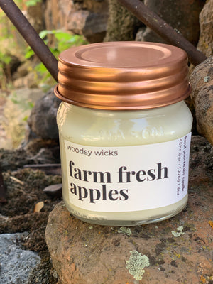 Woodsy Wicks 8oz and 12 oz Candle