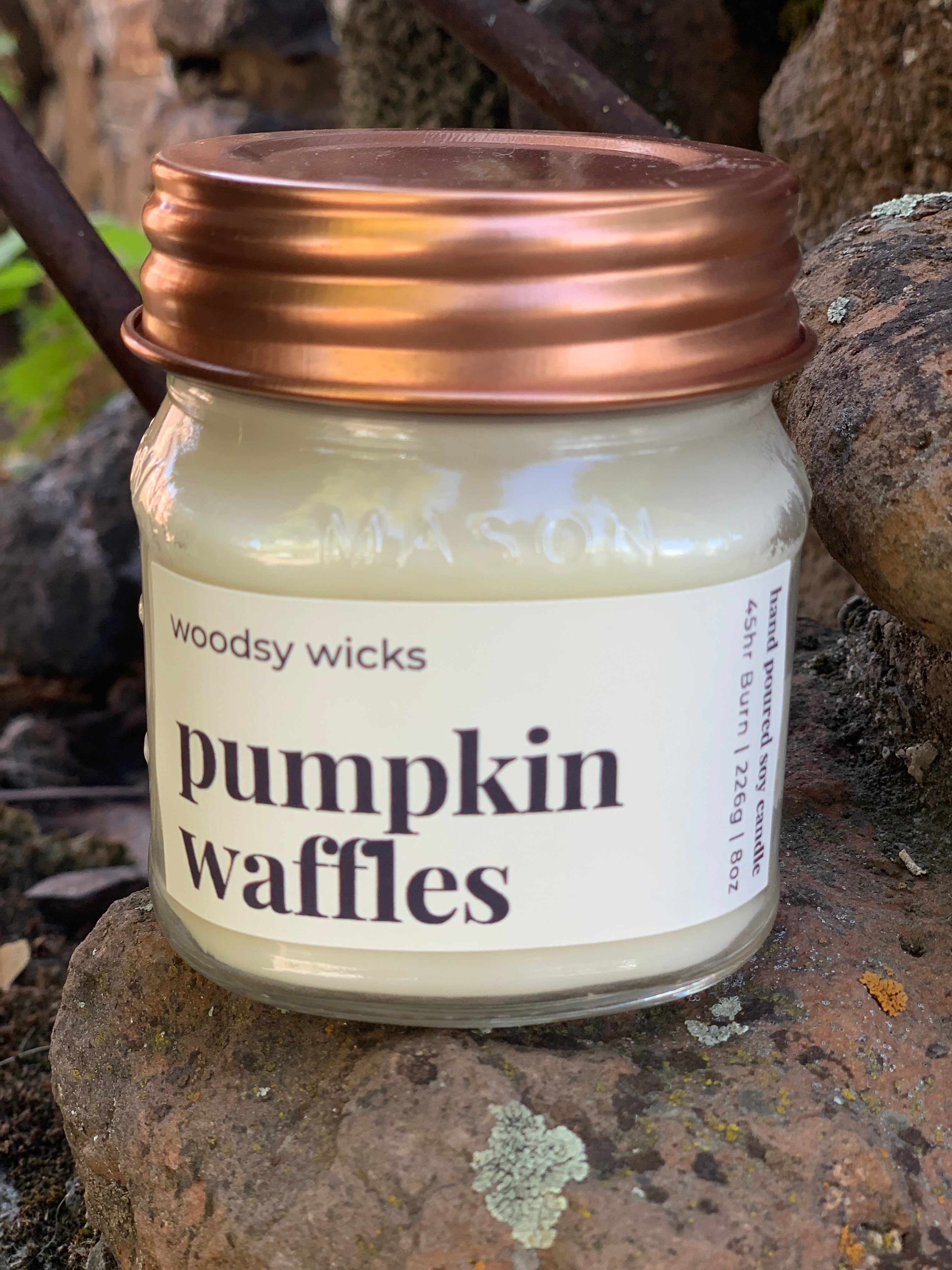 Woodsy Wicks 8oz and 12 oz Candle
