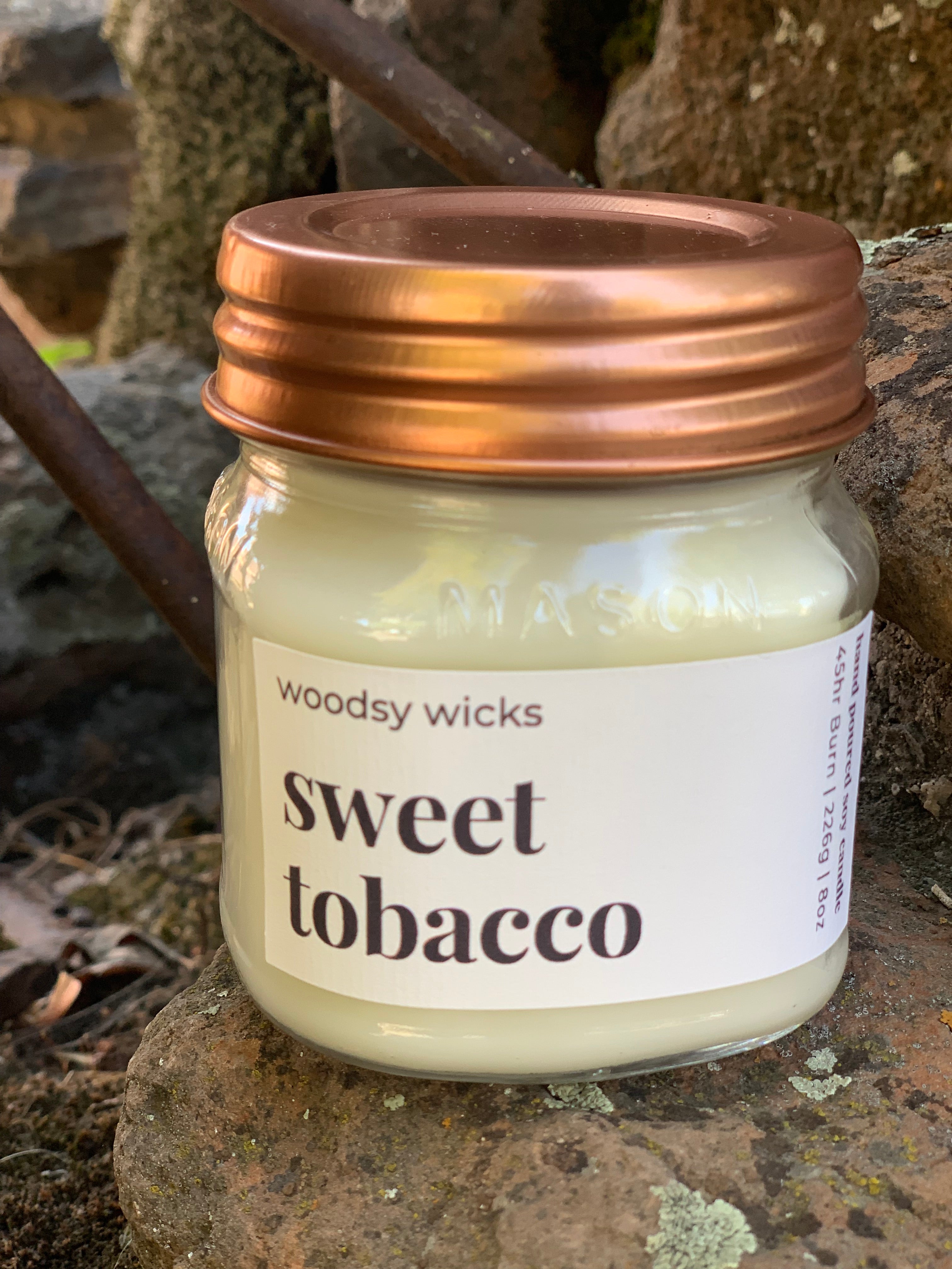Woodsy Wicks 8oz and 12 oz Candle