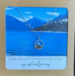 Wallowa Lake Sand Wave Necklace