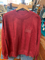 Schred Design Boot Stitch Crewneck Sweatshit