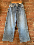 KanCan High Rise Crop Wide Leg Jeans