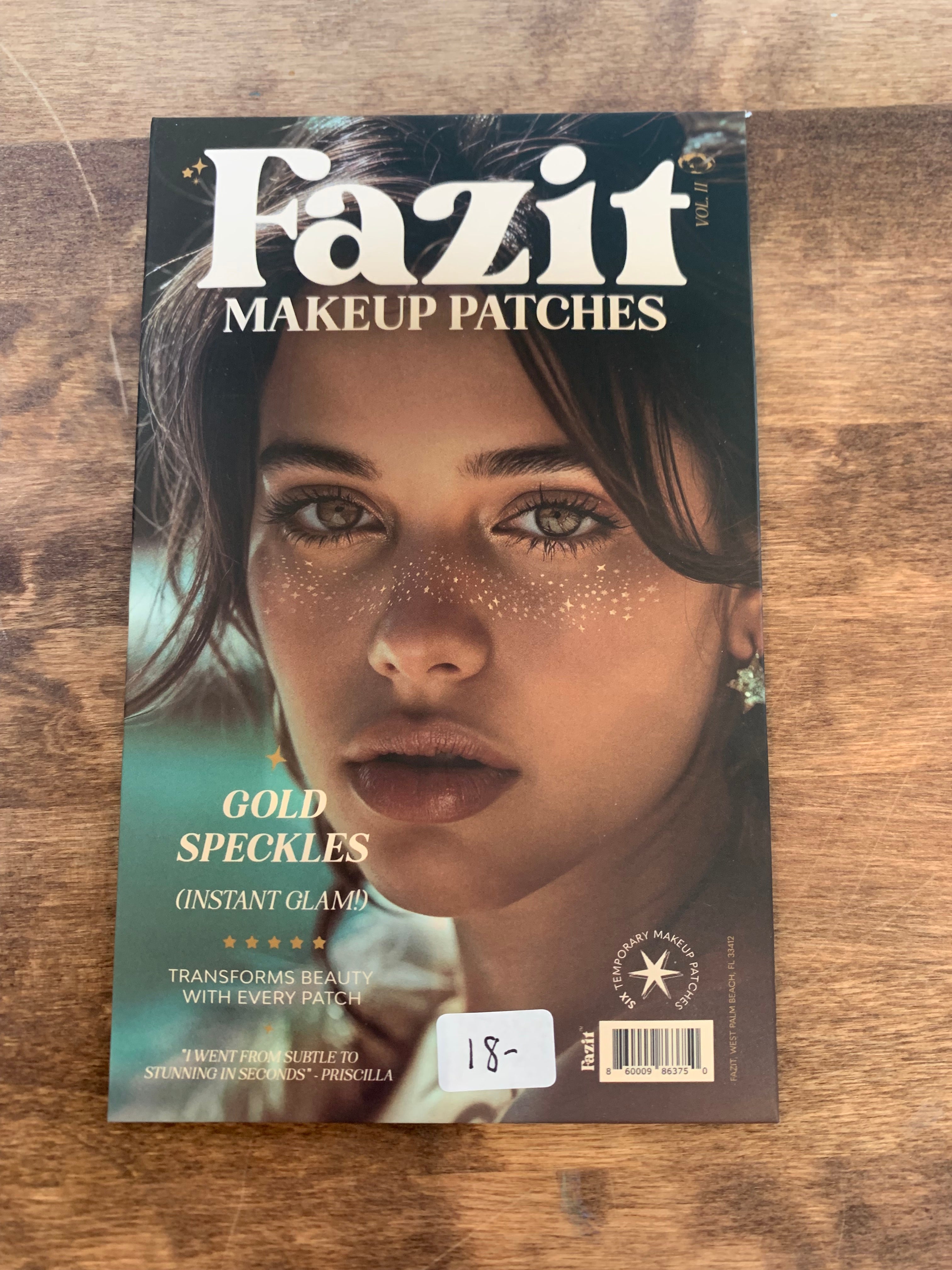 Fazit Makeup Patches Sparkle Freckle Tattoos