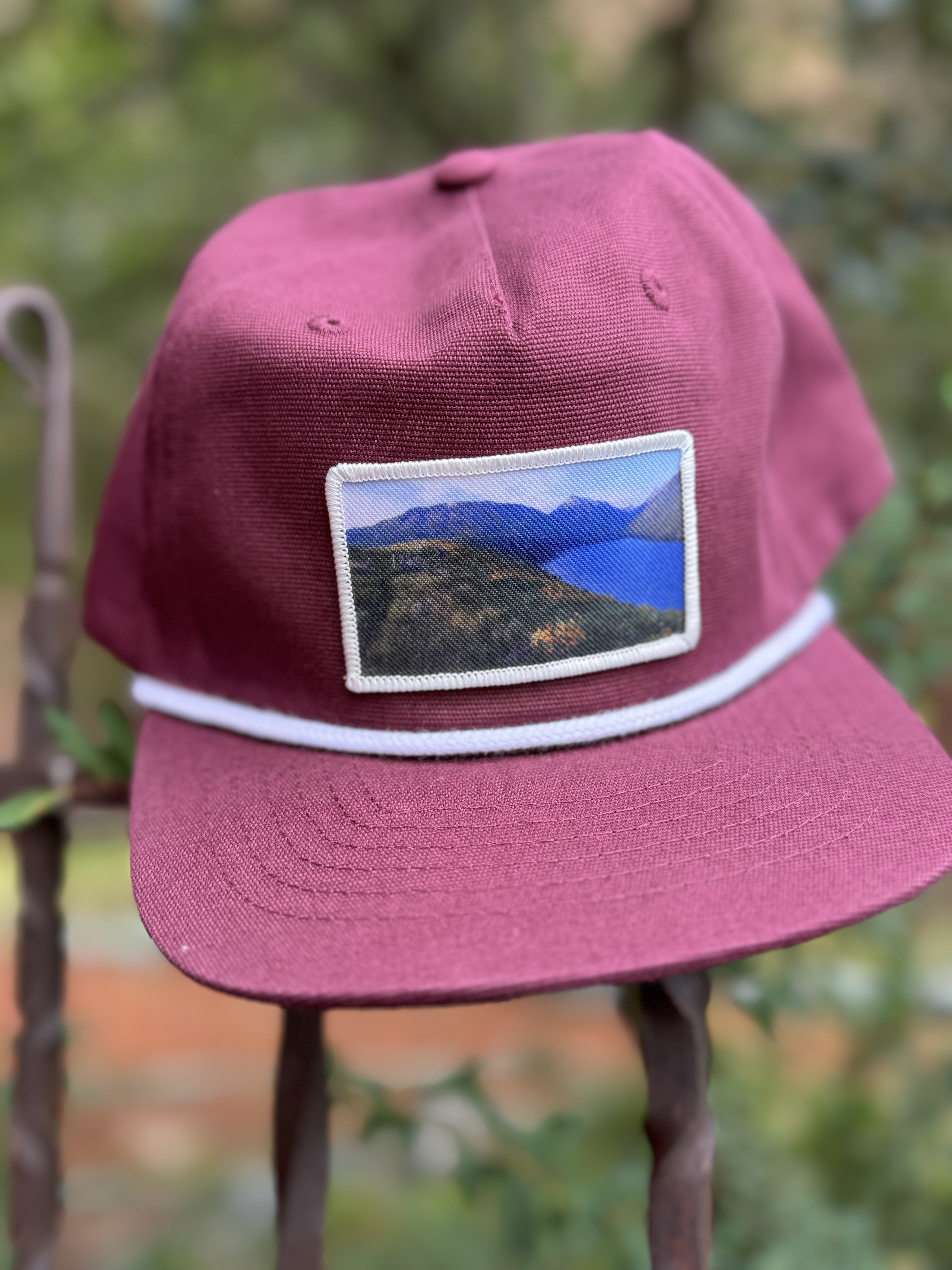 Photo Patch Summer Lake Flat Bill Hat