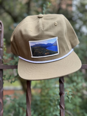 Photo Patch Summer Lake Flat Bill Hat