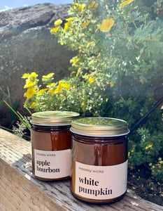 Woodsy Wicks 8oz and 12 oz Candle