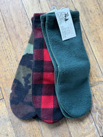 Handmade Fleece Adult Socks