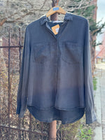 Be Cool Tencel Button Up Top