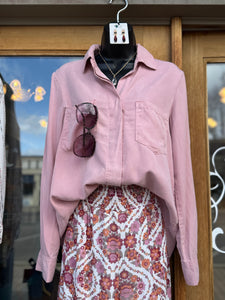 Be Cool Tencel Button Up Top