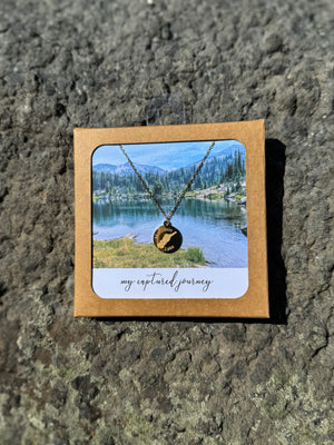 My Captured Journey Wallowa/Whitman High Mountain Lake Necklaces