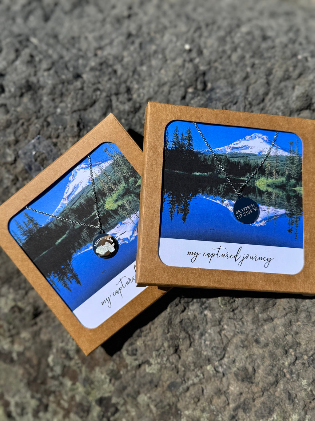 My Captured Journey Wallowa/Whitman High Mountain Lake Necklaces