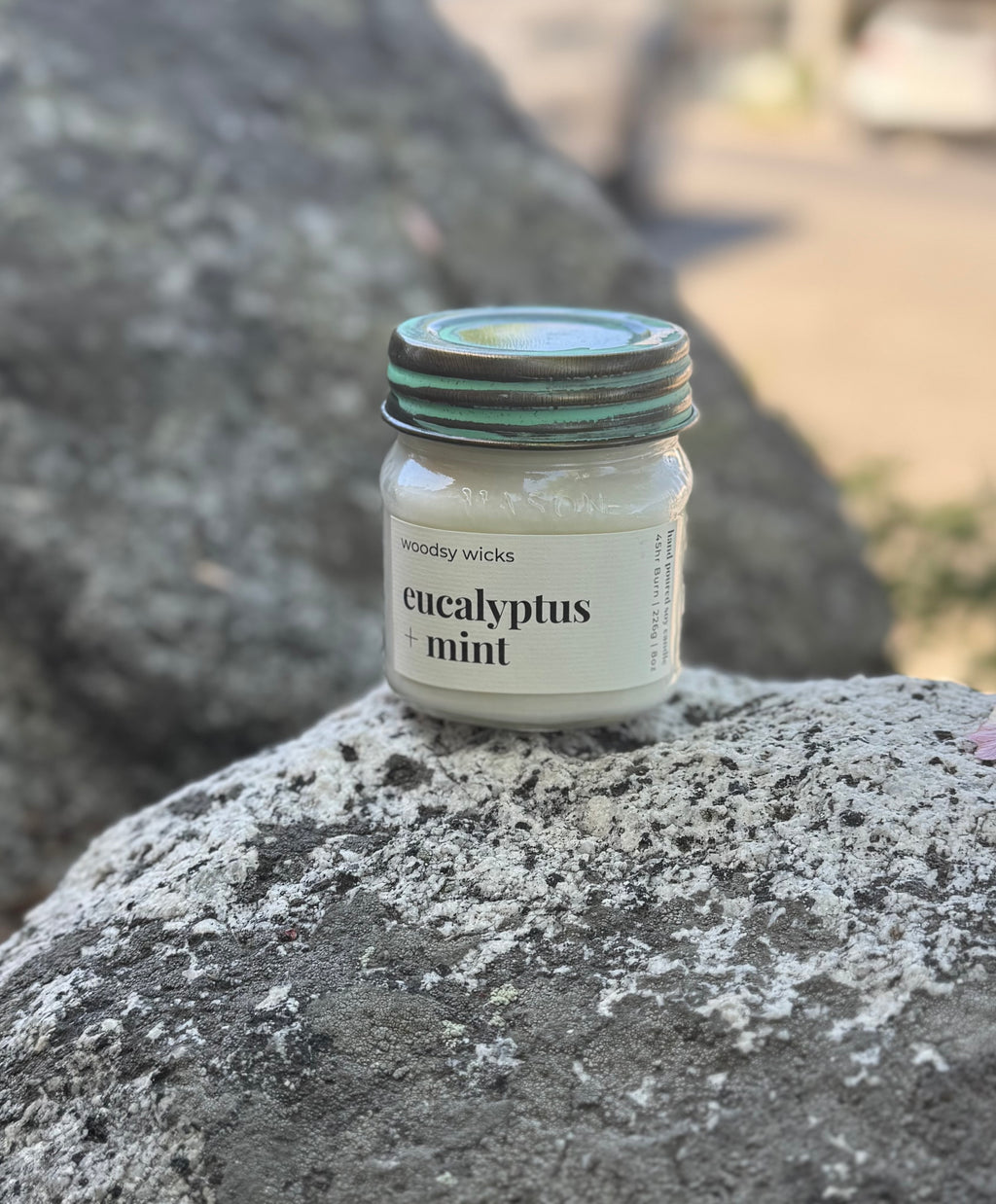 Woodsy Wicks 8oz and 12 oz Candle