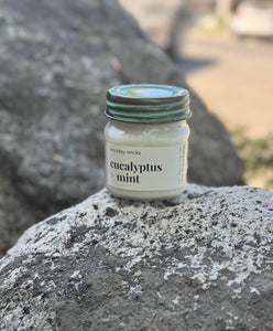 Woodsy Wicks 8oz and 12 oz Candle