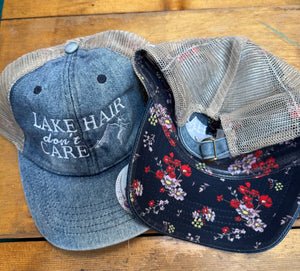 Lake and Trail Hair Don't Care Hats