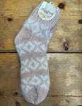 Fuzzy Nordic Socks
