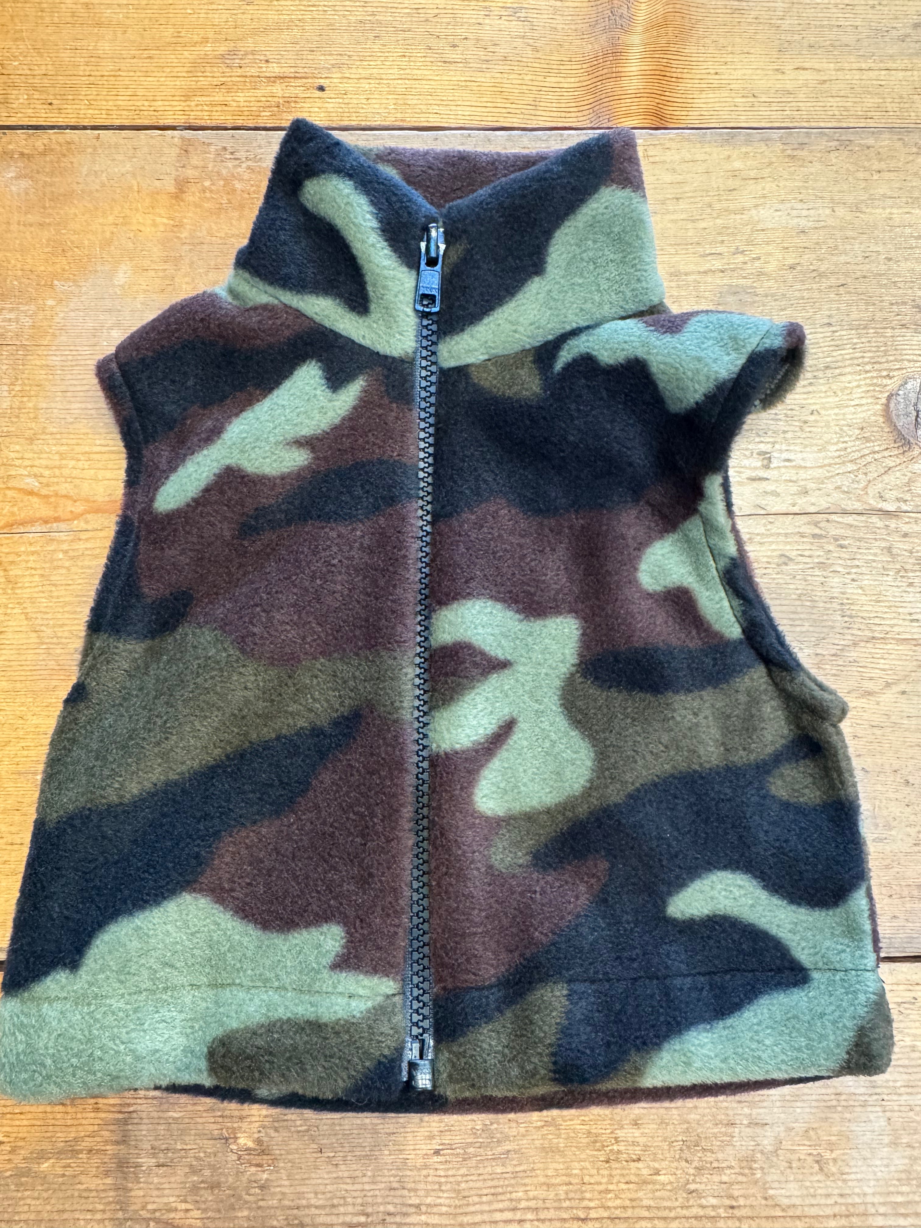 Wolfe Fleece Baby Vest 6-12 Months