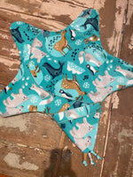 Wolfe Fleece Baby Star Bunting